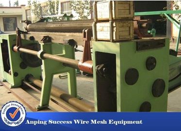 Rete metallica verde che fa macchina per 3/4" produttività della rete metallica alta