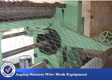 PVC Coated Stainless Steel Wire Mesh Machine For Cages Easy Operation 4.6T