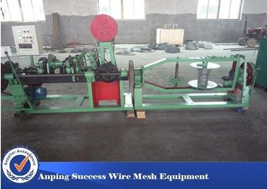 40kg/H Automatic Barbed Wire Making Machine , Wire Mesh Equipment For Military Field / Prisons